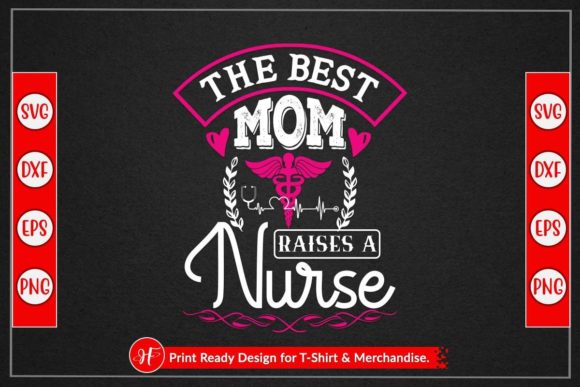 The BEST MOM RAISES a NURSE Embroidery Review